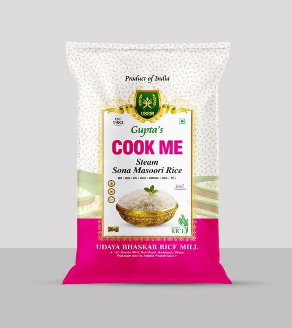 4 Guptas CookME Premium Steam Rice